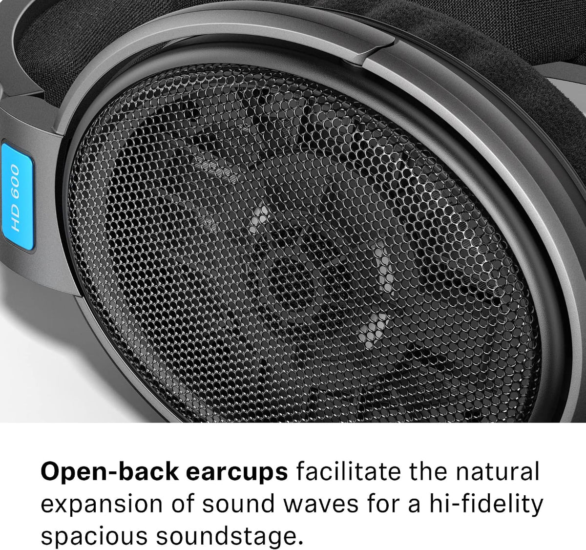 Sennheiser HD 600 Audiophile Open-Back Dynamic Wired Headphones