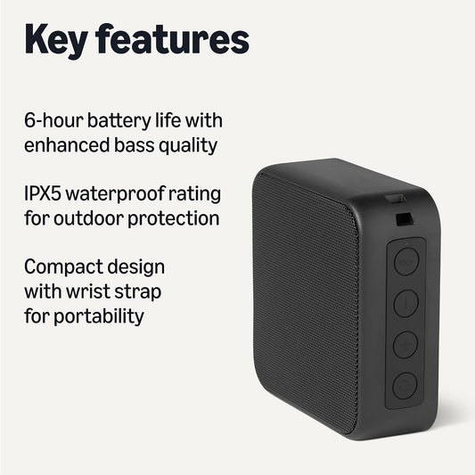 Bluetooth Speaker Wireless, IPX5 Waterproof