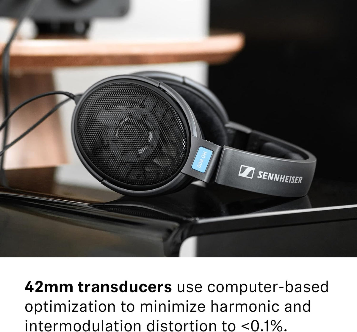 Sennheiser HD 600 Audiophile Open-Back Dynamic Wired Headphones