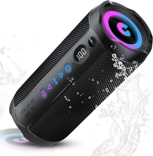 Portable Bluetooth Speaker, Bluetooth 5.4 Speaker