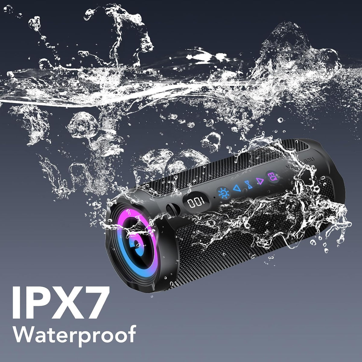 Portable Bluetooth Speaker, Bluetooth 5.4 Speaker