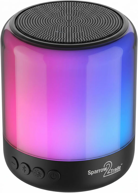 Bluetooth Speaker with RGB LED Lights