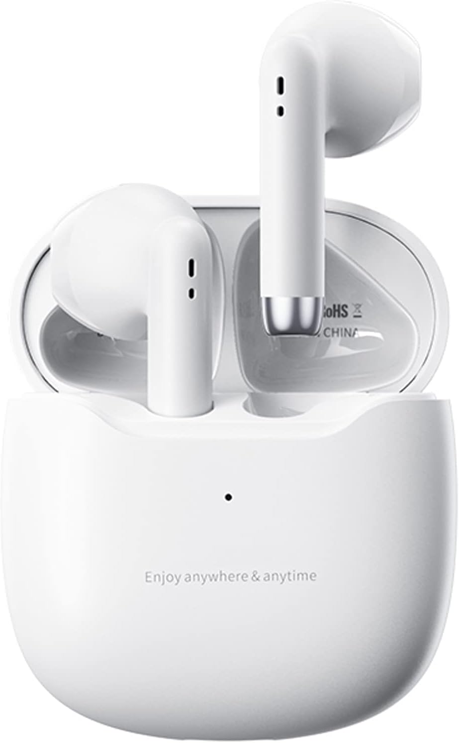 True Wireless Earbuds White Bluetooth 5.3