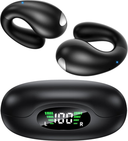 Open Ear Earbuds Wireless Bluetooth 5.3 Earphones